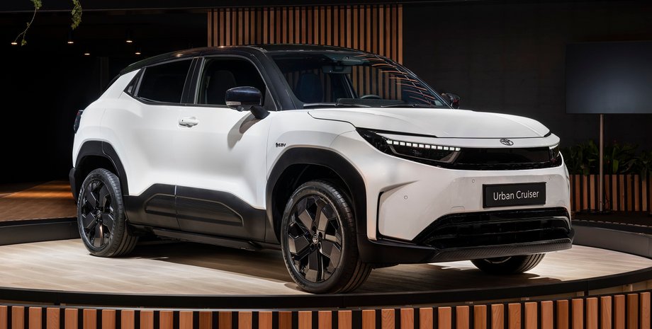 Toyota Urban Cruiser, новый Toyota Urban Cruiser, электромобиль Toyota, электромобиль Toyota, кроссовер Toyota