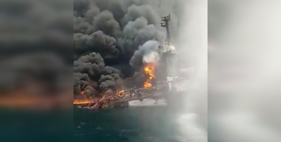 Нигерия, пожар, нефть, взрыв