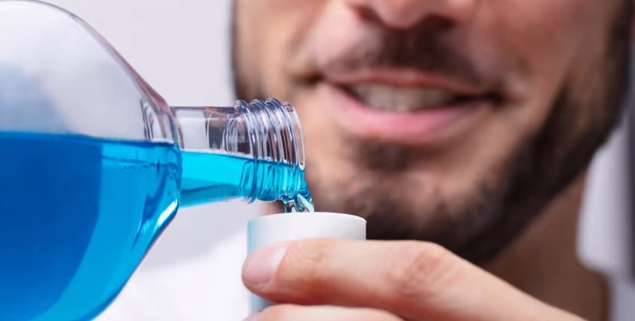 ополаскиватель для рта, зубы, хлоргексидин, полоскание рта