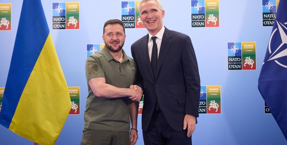 Володимир Зеленський, Єнс Столтенберг, генесек НАТО, президент України, війна