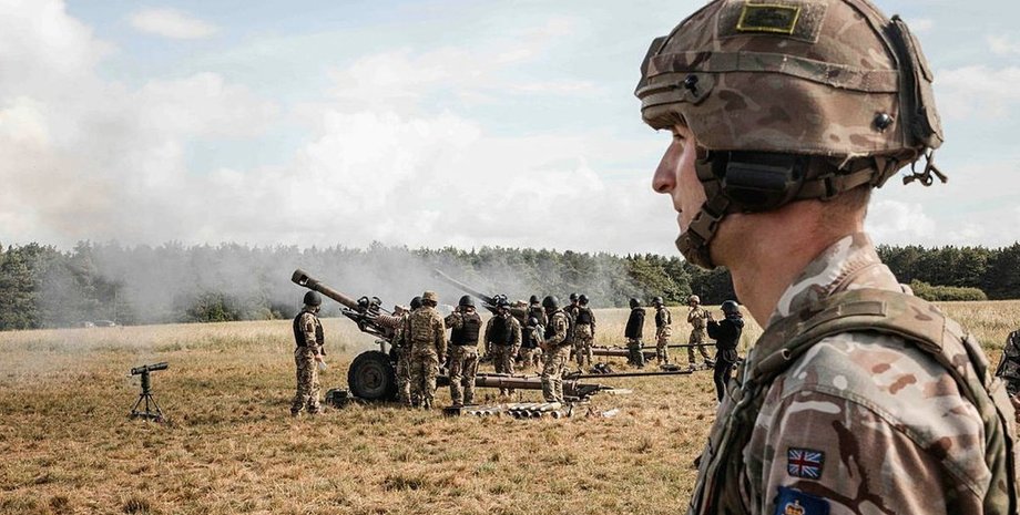 Обучение ВСУ Великобритаиня военнослужащие учения военная помощь полигоны