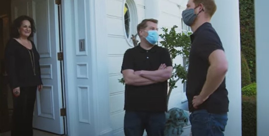 принц Гарри, Джеймс Корден, интервью