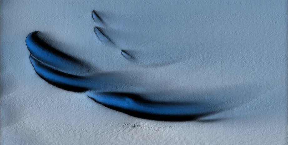 антарктида ледяные дюны