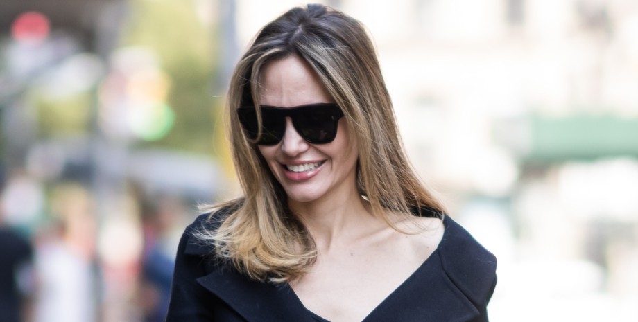 Анджелина Джоли, модній образ, Нью-Йорк