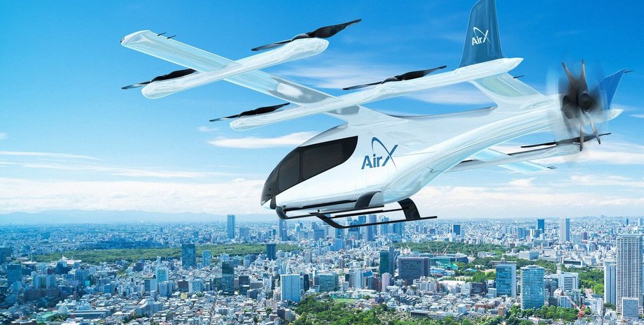 воздушное такси, летающее такси, Embraer-X, Eve Air