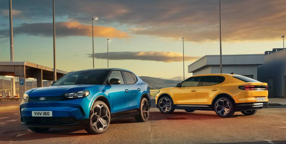 Ford Capri 2025, Ford Capri, новый Ford Capri, электромобиль Ford, электромобиль Ford, кроссовер Ford