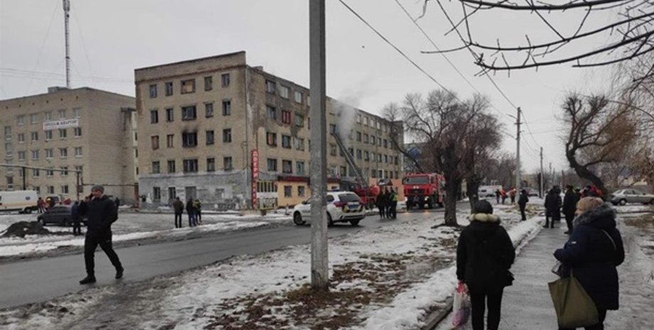 Павлоград, Днепропетровская область, пожар, общежитие, переселенцы
