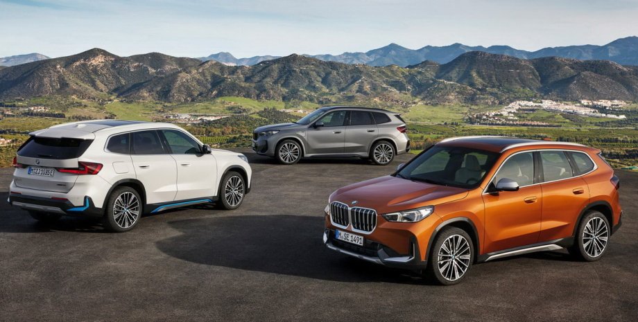 BMW X1 2023, продажи авто, авторынок Украины, новинки украинского авторынка