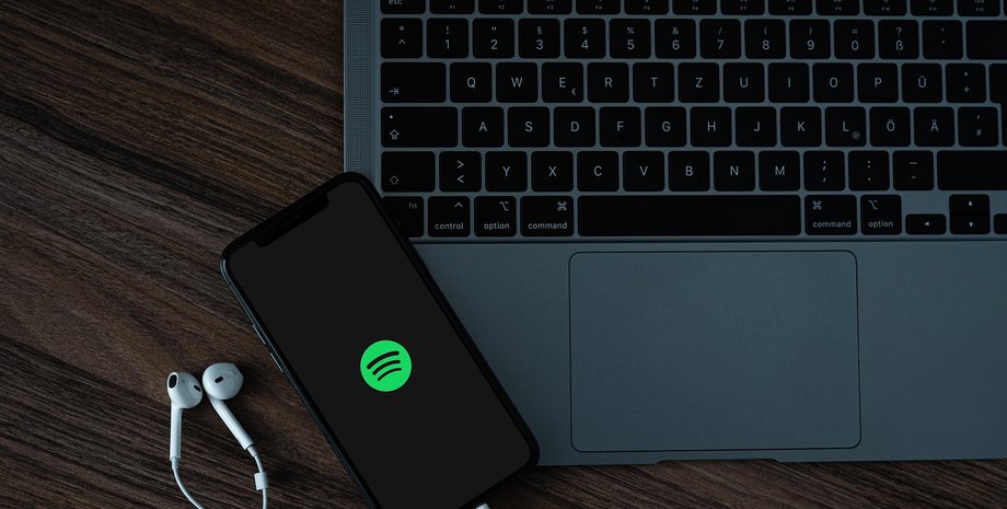 смартфон, Spotify