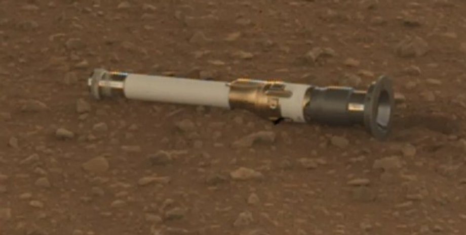 зразок породи, титанова трубка, Марс