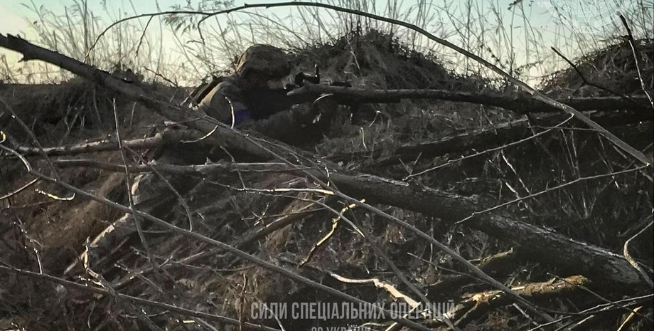 Боец украинского спецназа