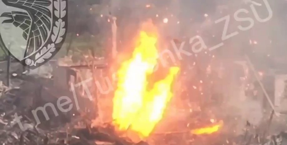 горит танк т-90м, всу подожгли т-90м