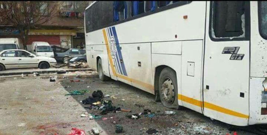 Последствия взрыва в Дамаске / Фото: Twitter