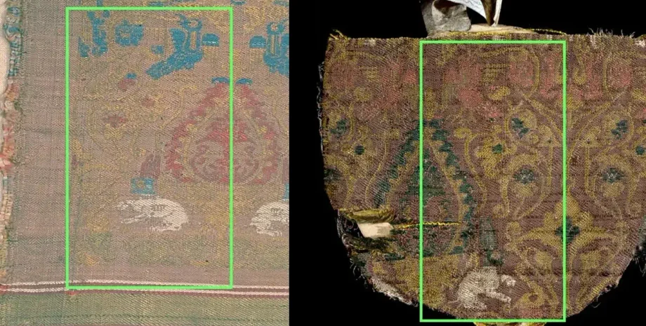 саван, король, Германия, сумка, узор, история, шелк, Карл Великий, средневековье, аббатство, империя