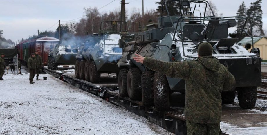 Білорусь залізниця військова техніка