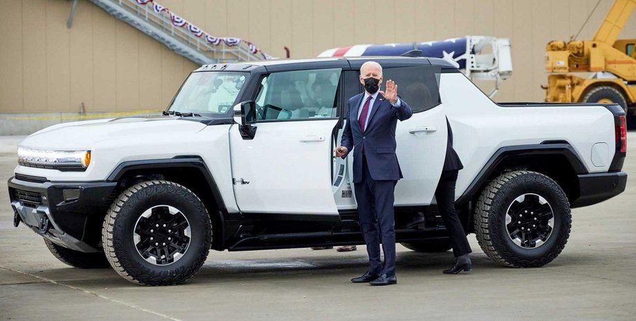 Джо Байден, электромобили, новые электромобили, правительственный автопарк