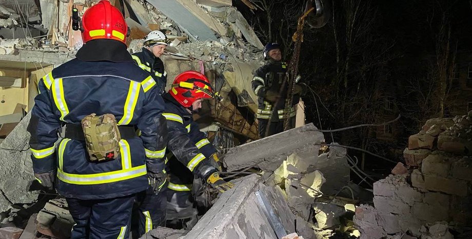 Обстрел, Селидово, Донецкая область, последствия, спасатели