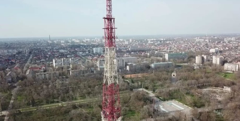 Телевышка в Херсоне, война