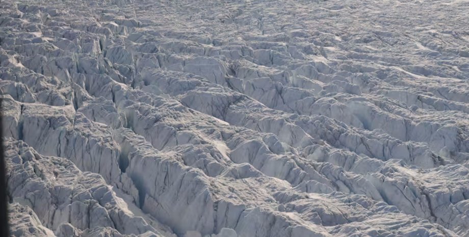 гренандия, ледяной щит гренландии, гренландия трещины