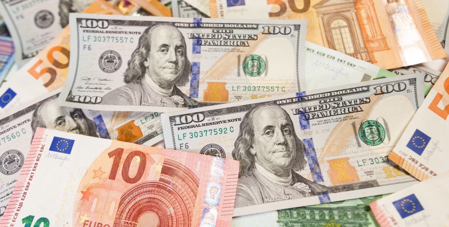 банкноты, валюта, госдолг Украины