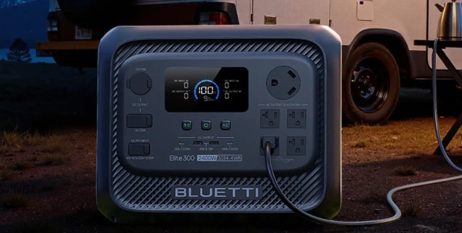 Bluetti Elite 300 мощная зарядная станция 3 кВтч