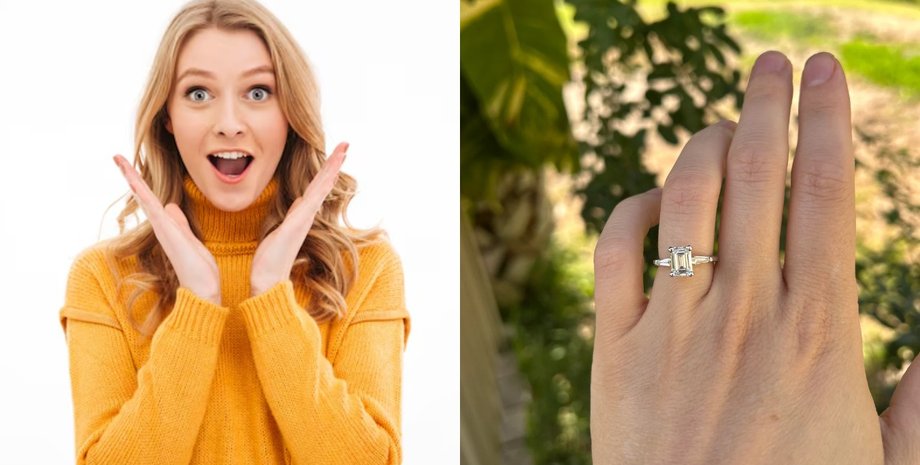 Обручальное кольцо, кольцо в подарок, кольцо с бриллиантом, дорогое кольцо, украшение, подарок от миллионера, сосед миллионер,