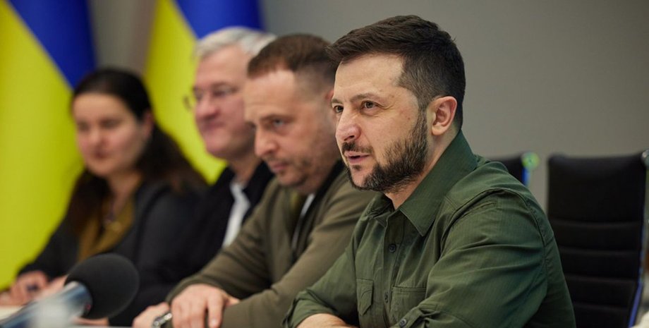 зеленський і ермак Єрмак і Зеленський на засіданні