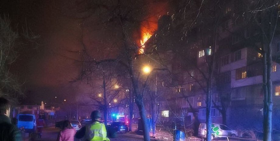 Атака "Шахедов" по Киеву