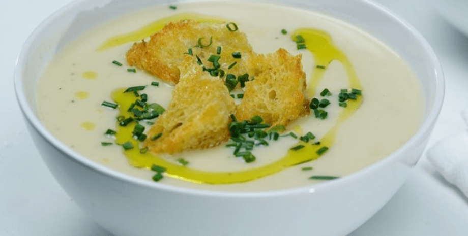 суп, тарілка, тарілка з супом, грінки, цибулевий суп