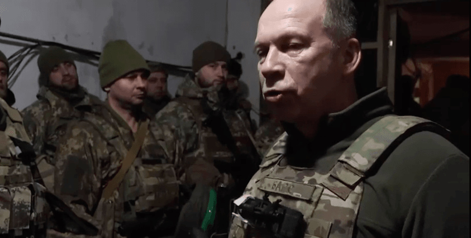 сырский о ситуации в бахмуте