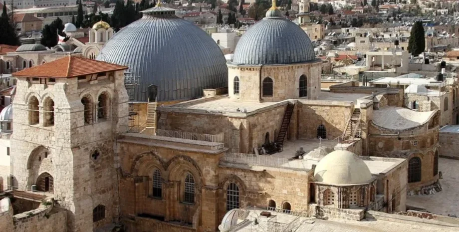 Храм Гробу Господнього розкопки археологія місто Ізраїль