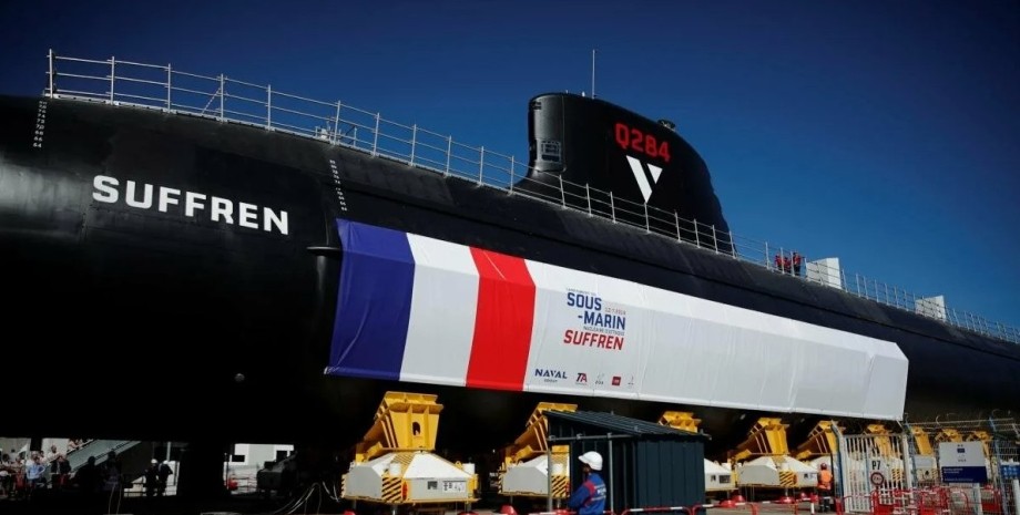 Французская атомная подводная лодка класса "Барракуда"