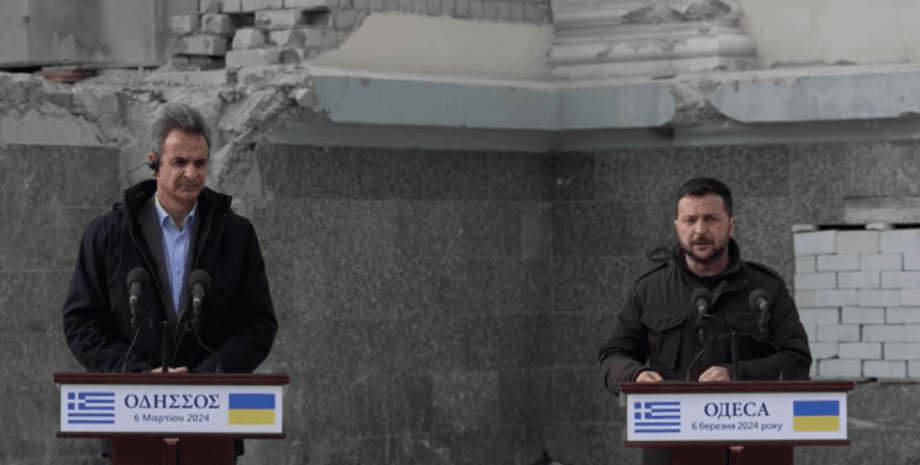 Удар по Одесі 6 березня, район Одеського порту, Ігор Жовква, Володимир Зеленський, Кіріакос Міцотакіс,