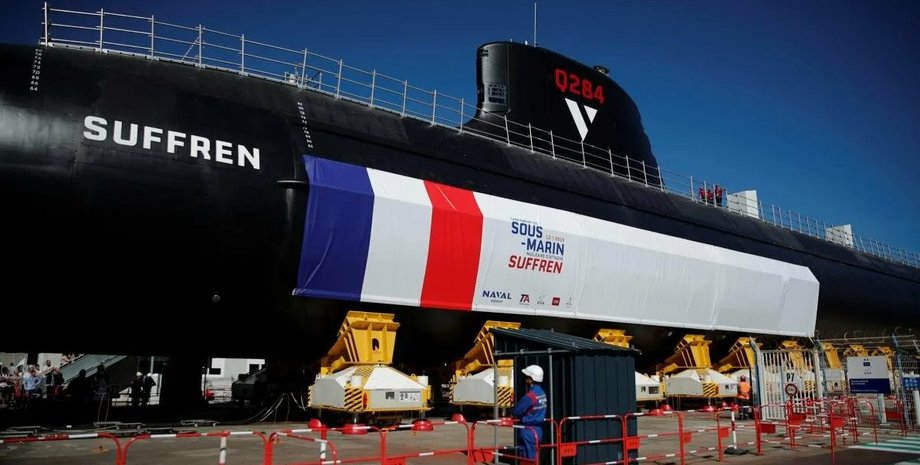 Французская атомная подводная лодка класса "Барракуда"