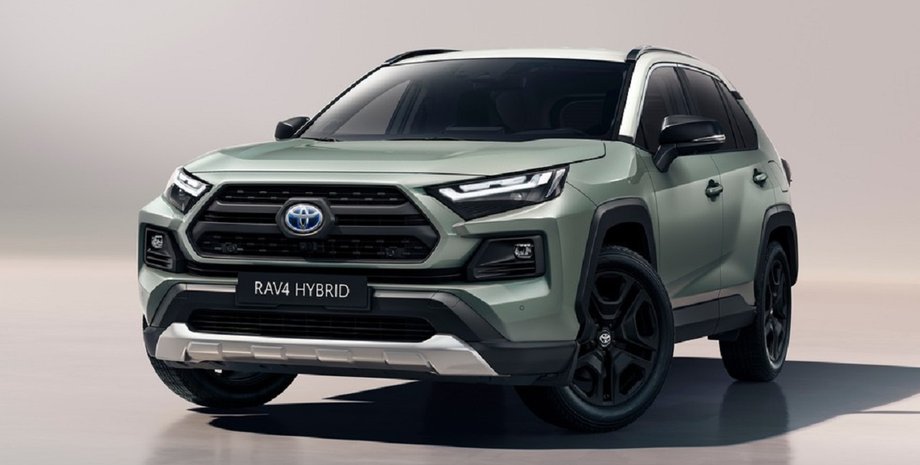 новый дизайн Toyota RAV4, обновленный кроссовер Toyota RAV4 2022, экстерьер Toyota RAV4 2022 Adventure