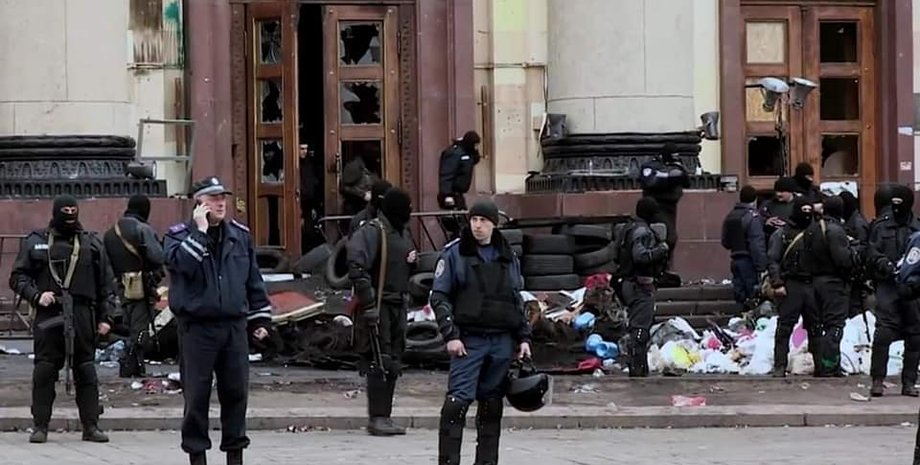 звільнення Харківської ОДА, річниця звільнення Харківської ОДА, знищення ХНР, антитерористична операція, Харків 8 квітня