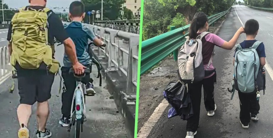 Отец отправившись в изнурительный поход длиной 800 км вместе с детьми, чтобы проверить их на прочность