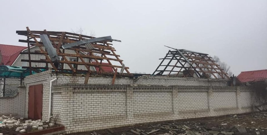 Обстрел, станица Луганская, война на Донбассе, оос, эскалация