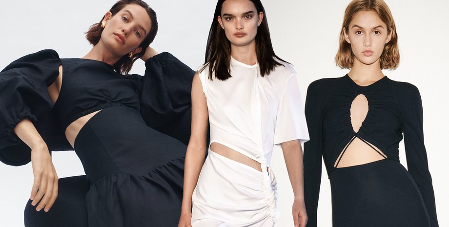 тренд СUT out, модний тренд 2021, total look, чисті кольори, літо 2021