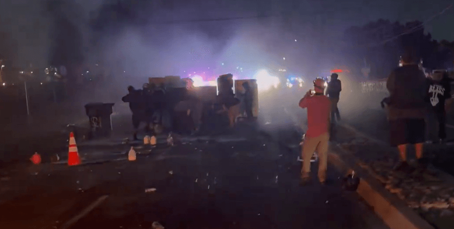 Бунт против нелегальных мигрантов в США