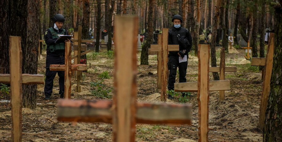 геноцид, российско-украинская война, захоронения, расследование