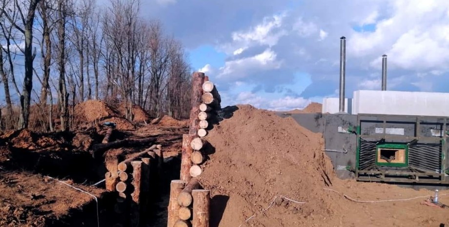 Защитные укрепления Сумская область Защитные укрепления, Фортификации, всу Фортификации, строительство обороны