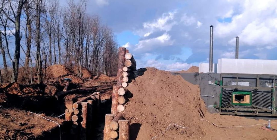 Защитные укрепления, Фортификации, всу Фортификации, строительство обороны