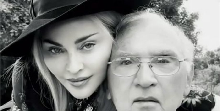 Мадонна, отец, семья