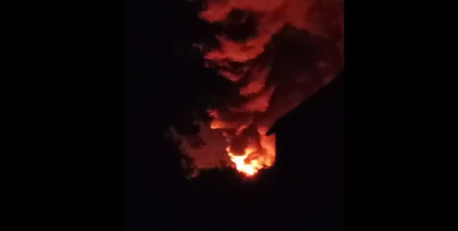 Атака дронов по России