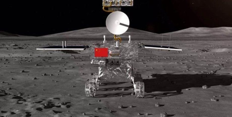 Художественное изображение лунохода Chang"e 4. CASC