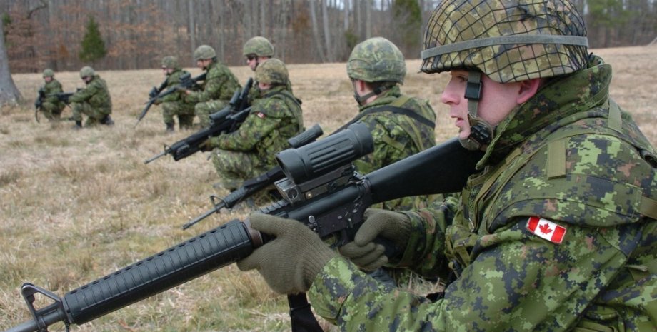 Канадские военнослужащие, армия,