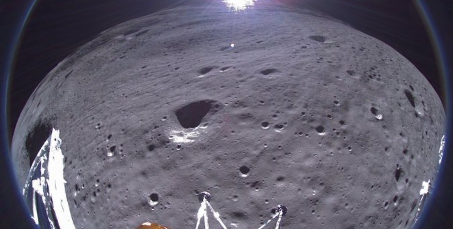 посадочный модуль Одиссей Луна