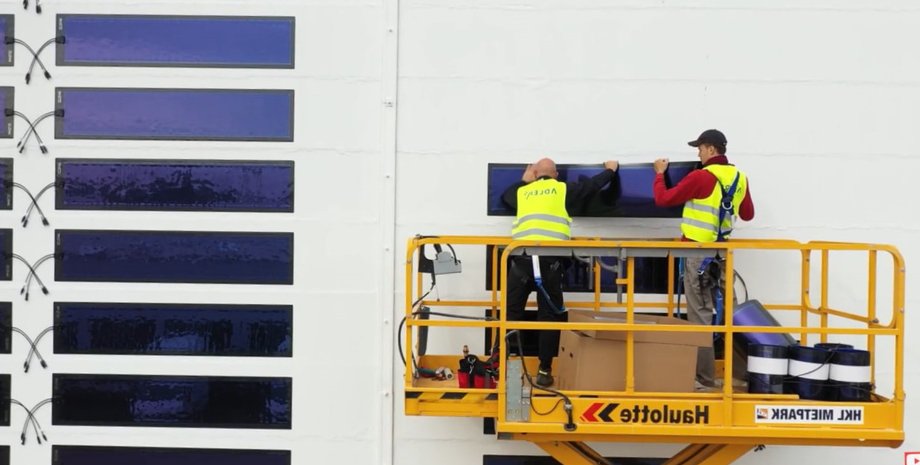 Heliatek, солнечная пленка, фото