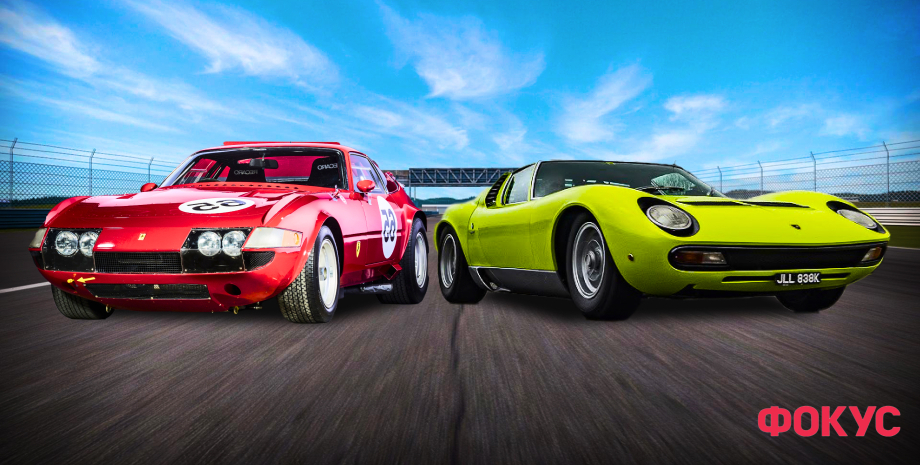 The rivalry of Mercedes and Auto Union, Ferrari and Lamborghini, Ford and Ferrar...